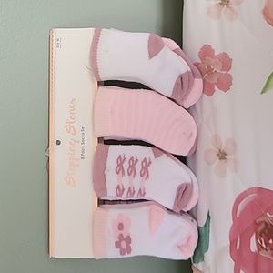 Stepping Stones 8 pack socks (full set never used)